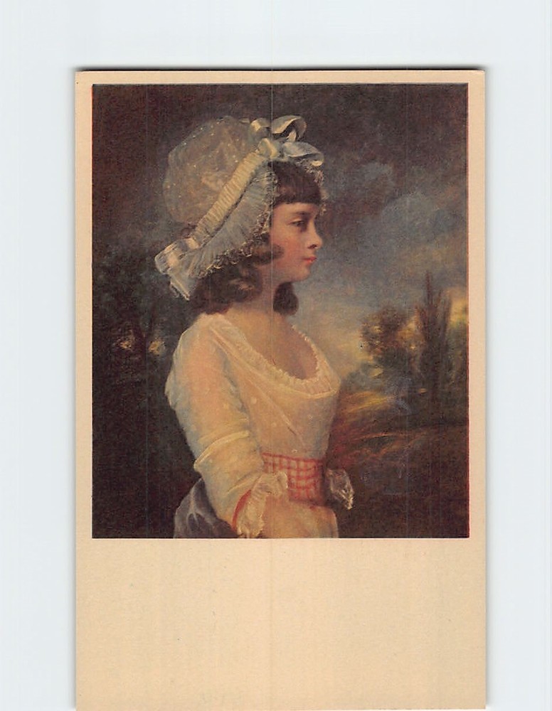 Postcard Portrait of Miss Theresa Parker Sir Joshua Reynolds