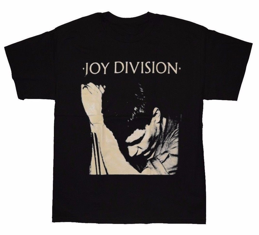 Joy Division  80s alternative T-shirt Black Mens-234XL