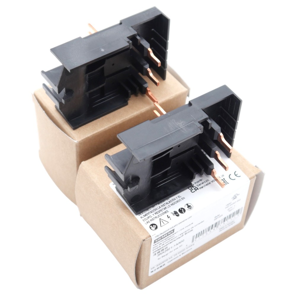2x Siemens 3RA2921-1AA00 E:01 connection module/link module-unused/original packaging-