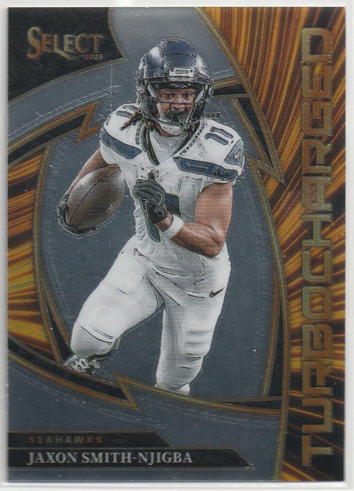 2025 Panini Select Jaxon Smith-Njigba #16 Turbocharged Seattle Seahawks