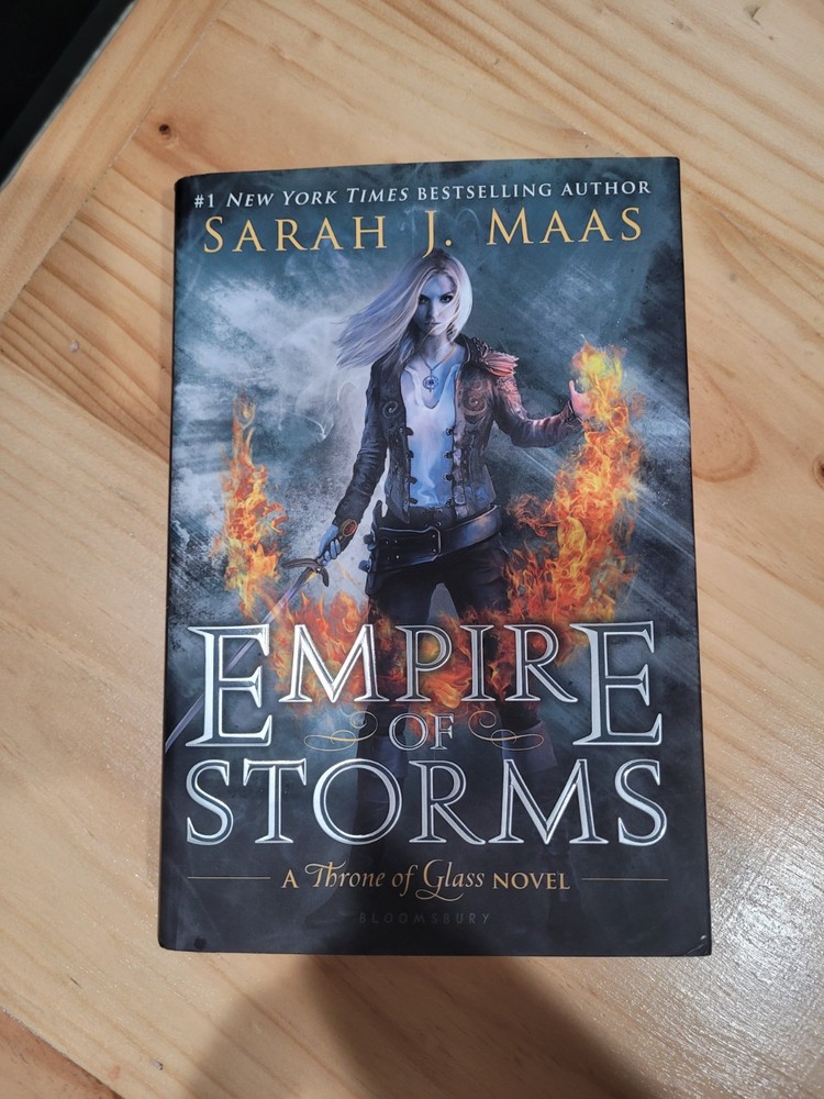 Empire of Storms by Sarah J. Maas - Hardcover - Original Cover - 1st Printing