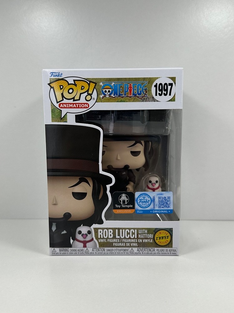 Funko POP! One Piece - Rob Lucci With Hattori (CHASE) Toy Temple Exclusive!