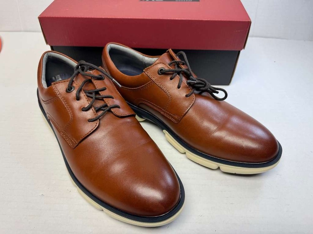 Johnston & Murphy XC4 Tanner Plain Toe Dress Casual Shoe,Tan Grain,9.5 M