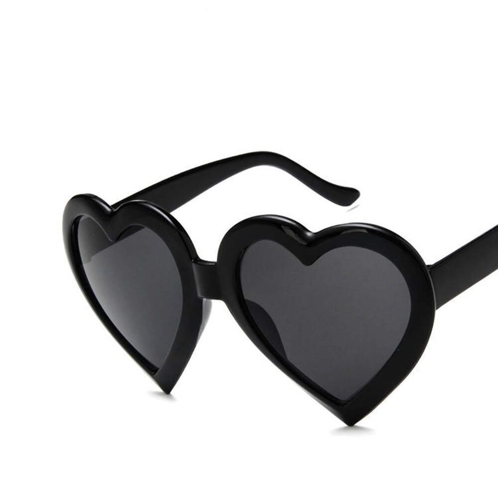 Trendy Heart-Shaped Kids Sunglasses with Resin Lens & Full Rim Frame