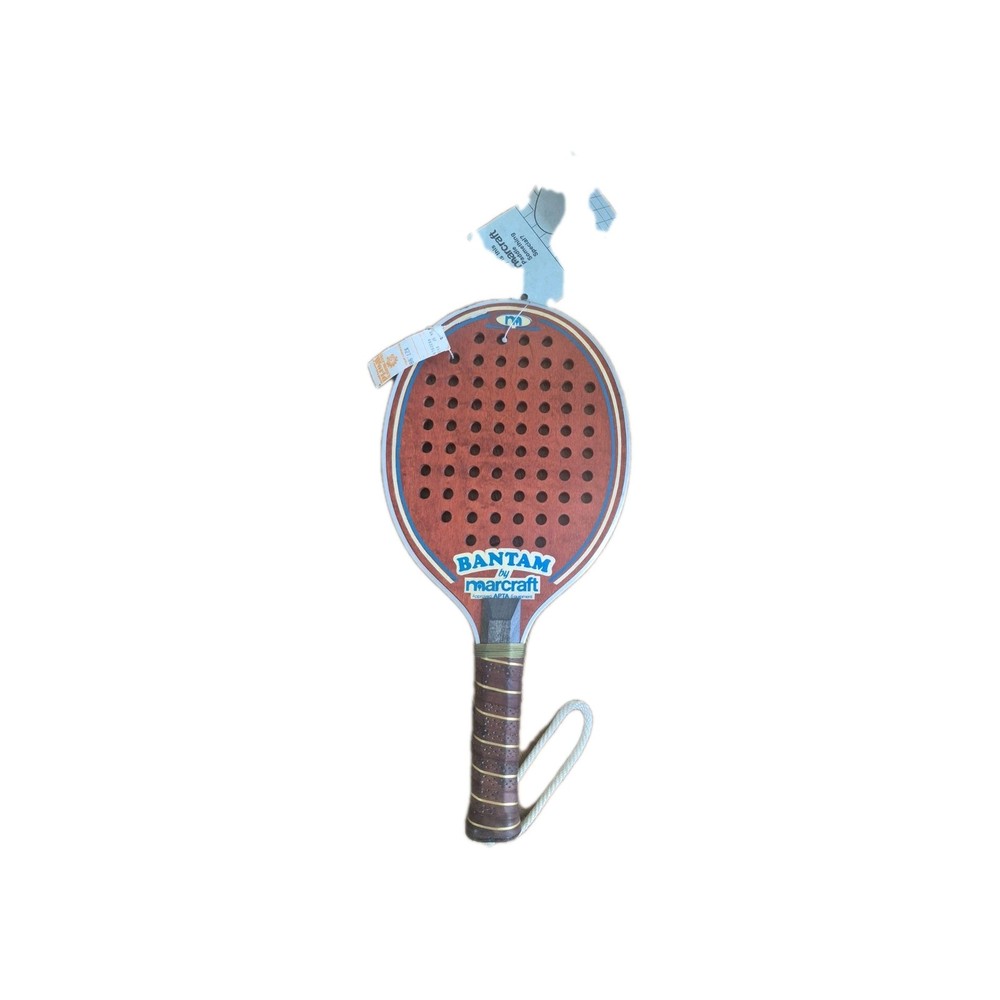 Bantam Marcraft Wood Paddle Ball Racquet