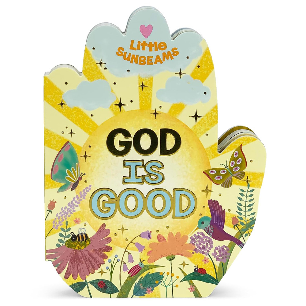 God Is Good Praying Hands Board Book - Gift for Easter, Christmas, Communions, B