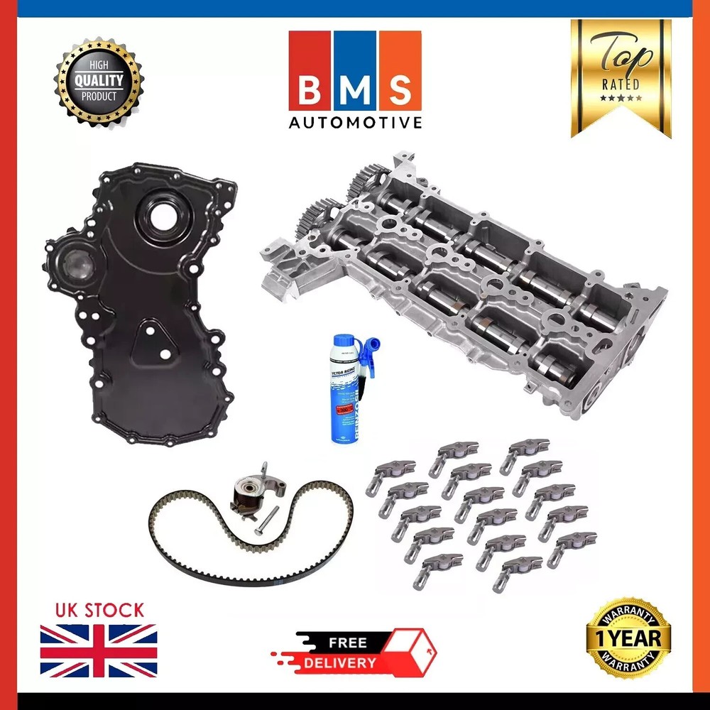 TRANSIT FORD 2.0 ECOBLUE CAM CARRIER CAMSHAFT HOUSING WITH ENGINE REBUILDKIT NEW