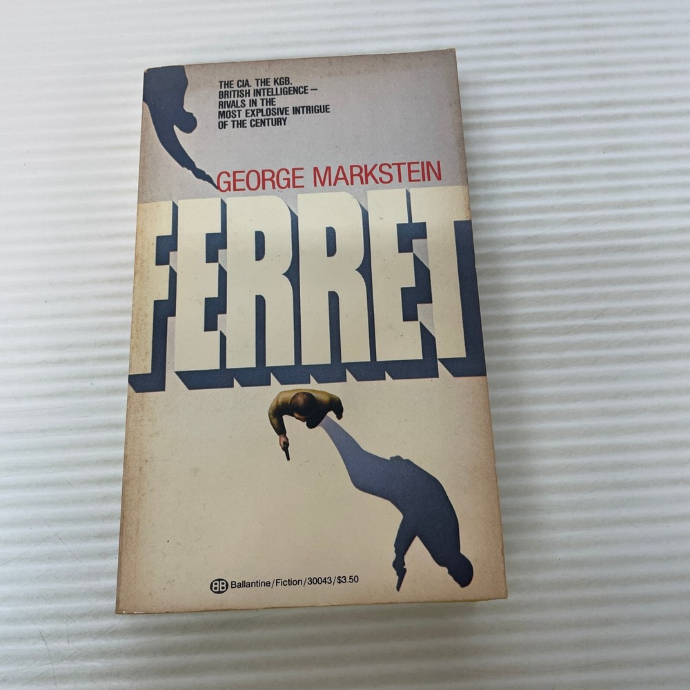 Ferret Espionage Thriller Paperback Book George Markstein Ballantine Books 1983