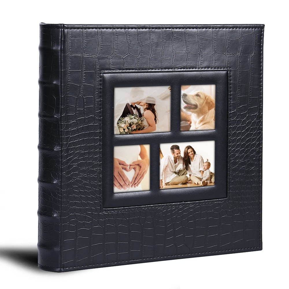 Photo Album for 600 4x6 Photos Leather Cover Extra Large Capacity for Wedding...
