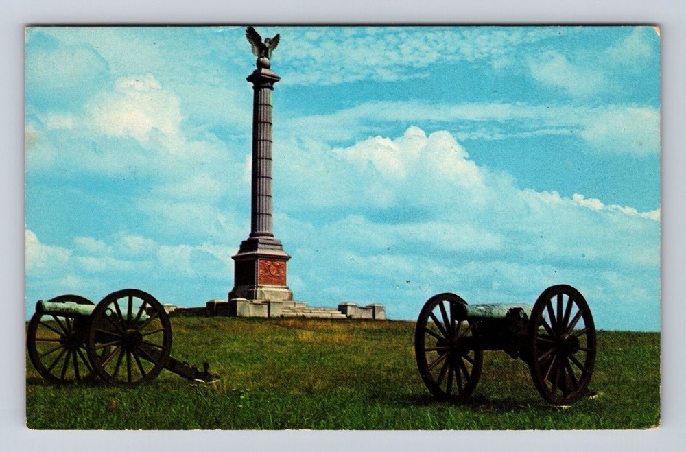 Sharpsburg MD- Maryland, Antietam Battlefield, Vintage Postcard