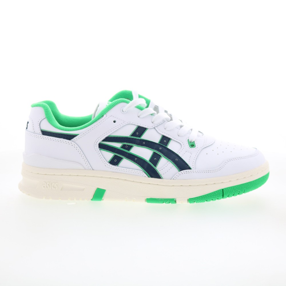 Asics EX89 Celtics 1201A476-106 Mens White Leather Lifestyle Sneakers Shoes