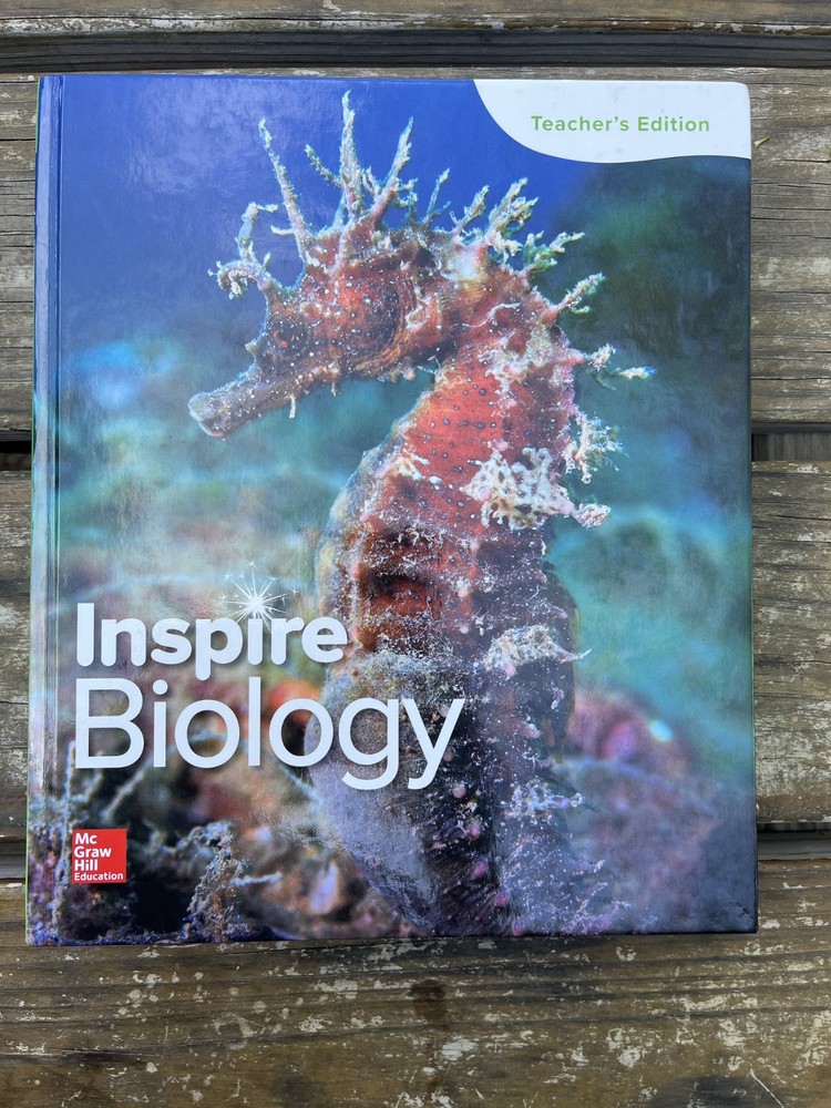 Inspire Biology Teacher Edition 2020 McGraw Hill Textbook (High School)