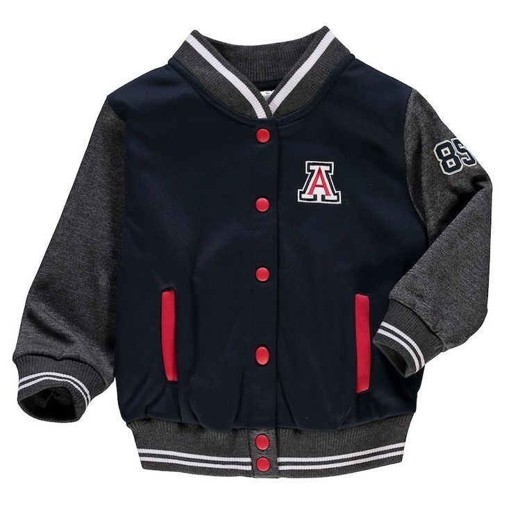 Vintage unisex varsity jacket retro style classic fit