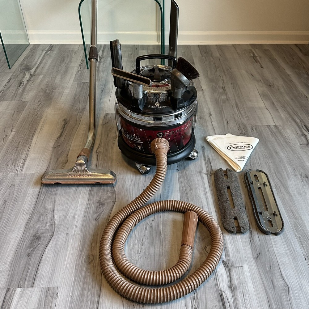 Filter Queen Majestic Triple Crown Vacuum Cleaner Set - HEPA Filtration