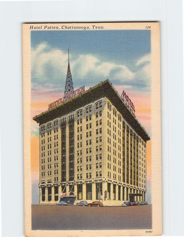Postcard Hotel Patten Chattanooga Tennessee USA