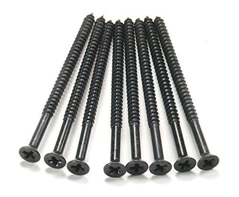 Heavy-Duty 9x3 Inch Wood Screws 24 Pack for Doors Cabinets DIY Projects