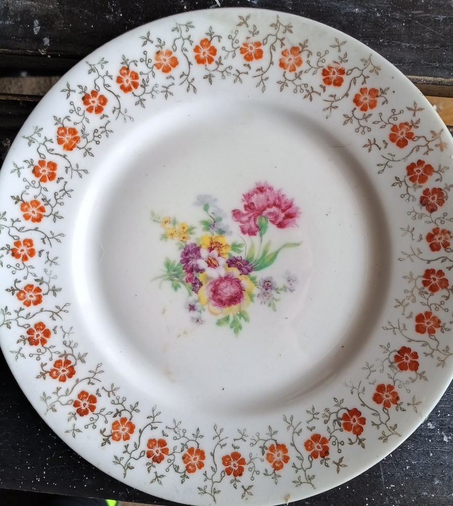 Vintage Hutschenreuther Hohenberg Plate Olivia Porcelain Germany