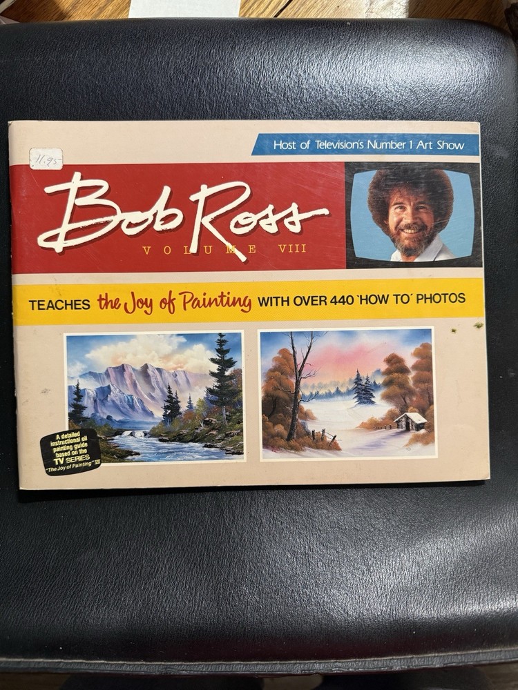 Bob Ross The Joy of Painting Volume VIII Oil Painting Landscapes & Nature