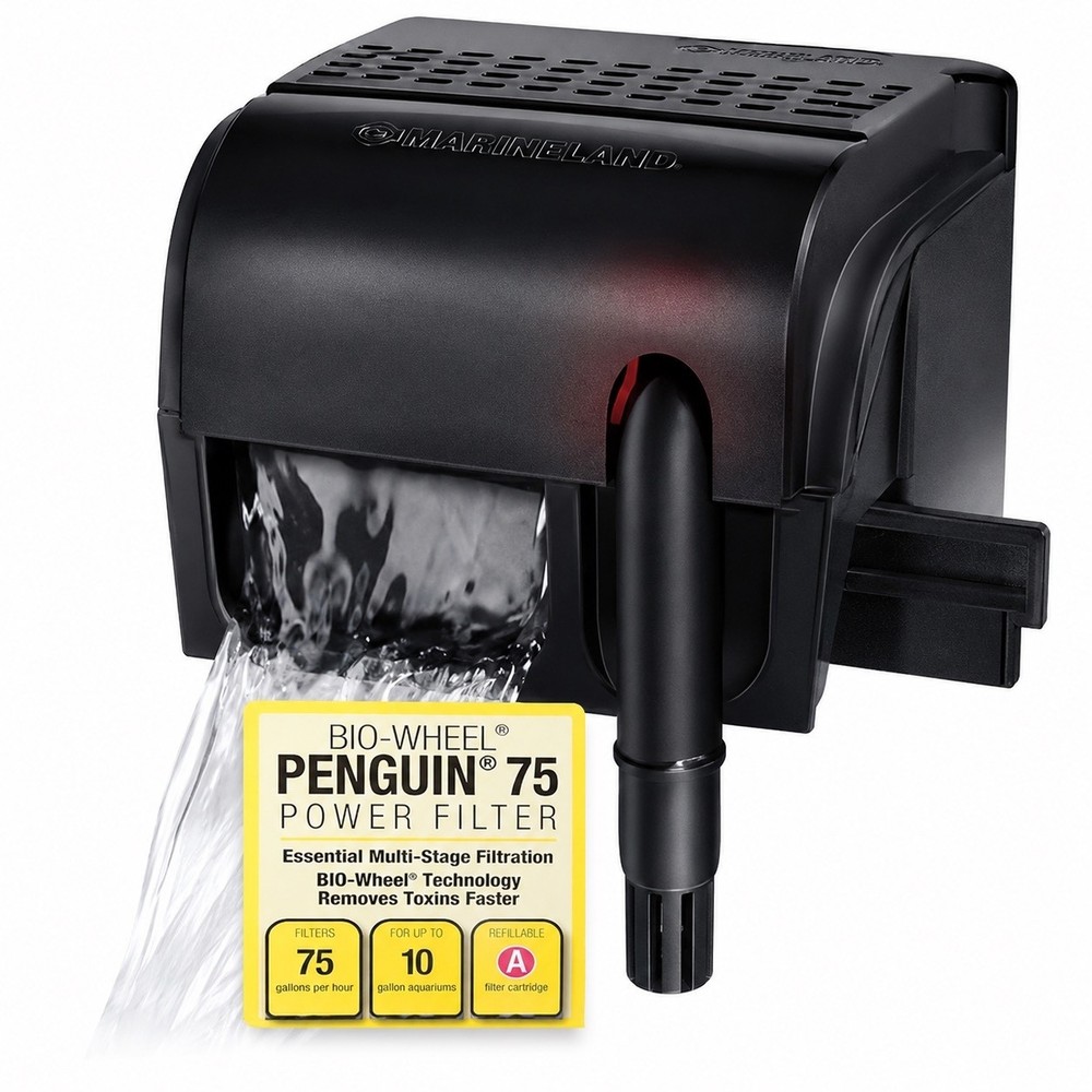 MARINELAND PENGUIN 75 BIO-WHEEL POWER FILTER  for AQUARIUMS