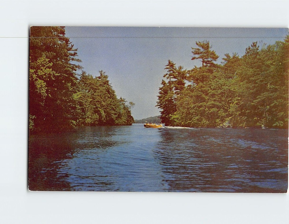Postcard Paradise Bay on Lake George New York USA