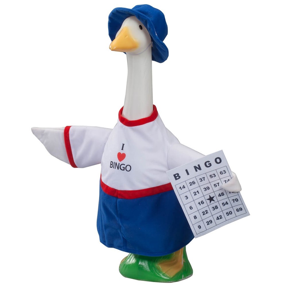 Gaggleville Bingo Goose Outfit, Fits Large 23