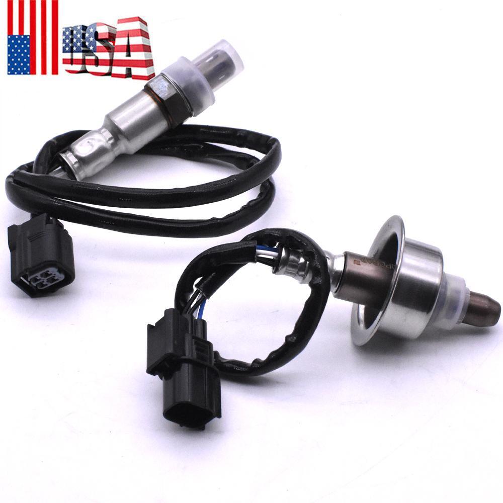 2PCS For 2015-2019 Honda Fit L4 1.5L Oxygen O2 Sensor Upstream & Downstream