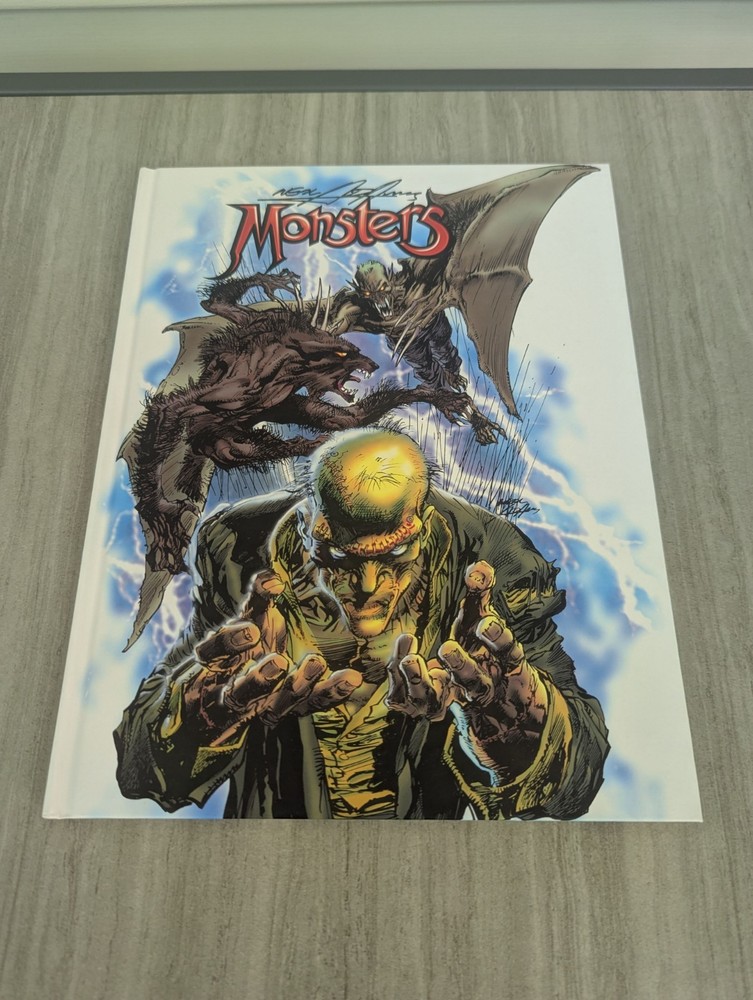 Monsters by Neal Adams - First Printing 2003 by Vanguard Publishing HC NEW Book
