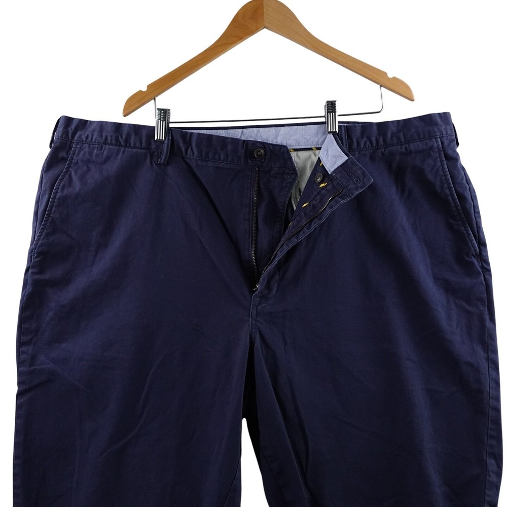 Polo Ralph Lauren Mens Stretch Classic Fit Navy Chino Pants 48Bx30 Comfort Fit