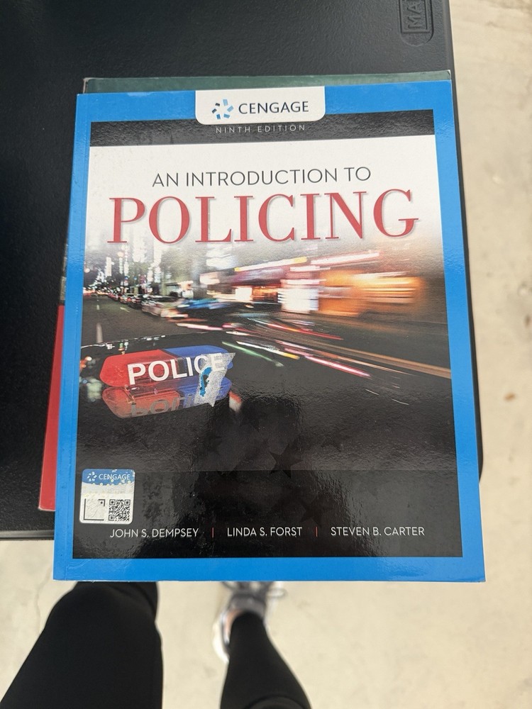 Mindtap Course List Ser.: Introduction to Policing by Steven B. Carter, John S.