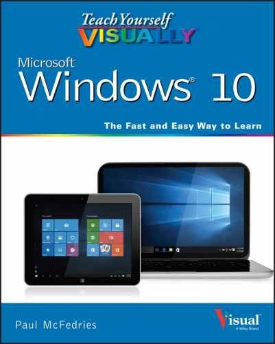 Teach Yourself VISUALLY Windows 10 - Paperback, by McFedries Paul - Very Good