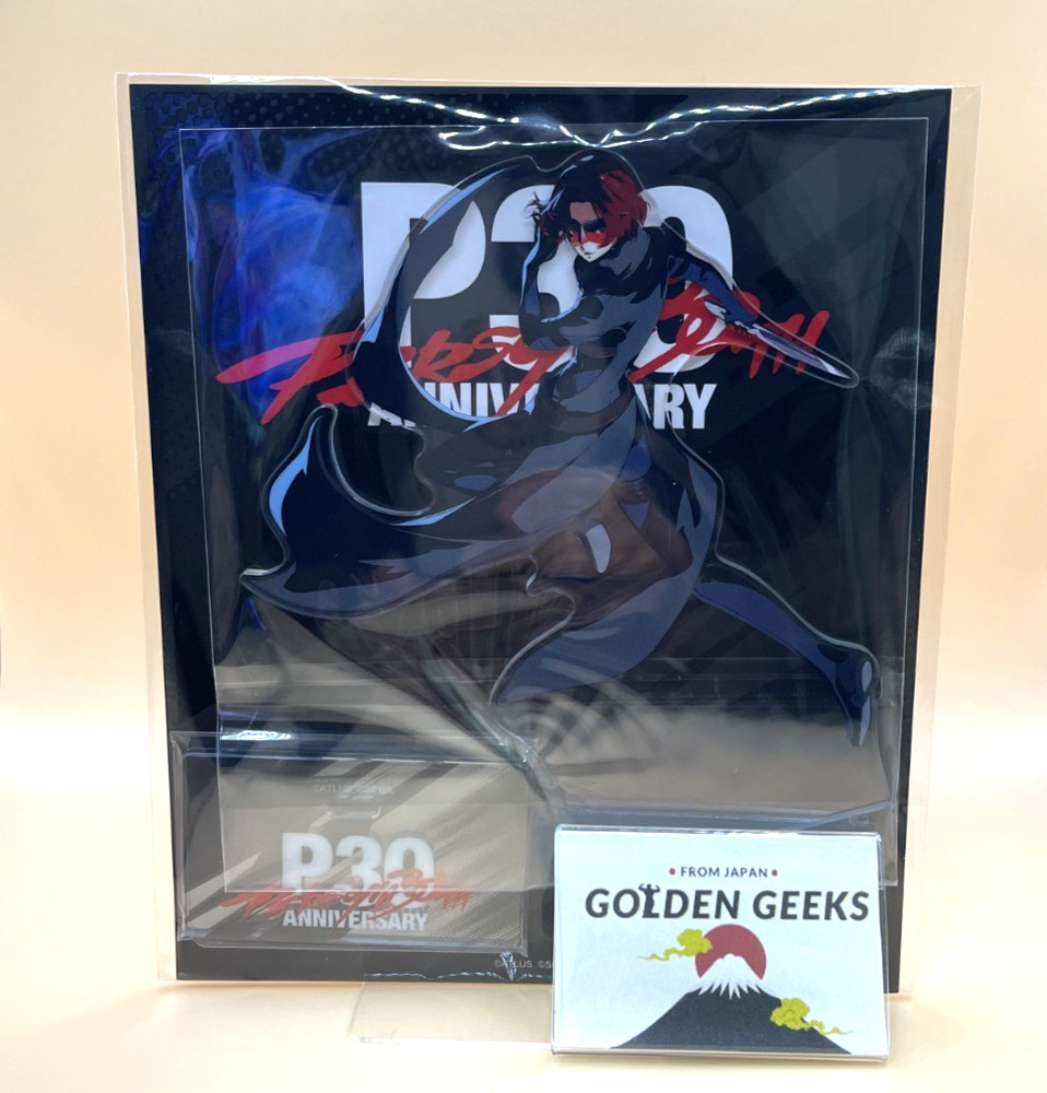 Persona 5 X P5X Protagonist Acrylic Stand P30th ATLUS SEGA NEW JAPAN