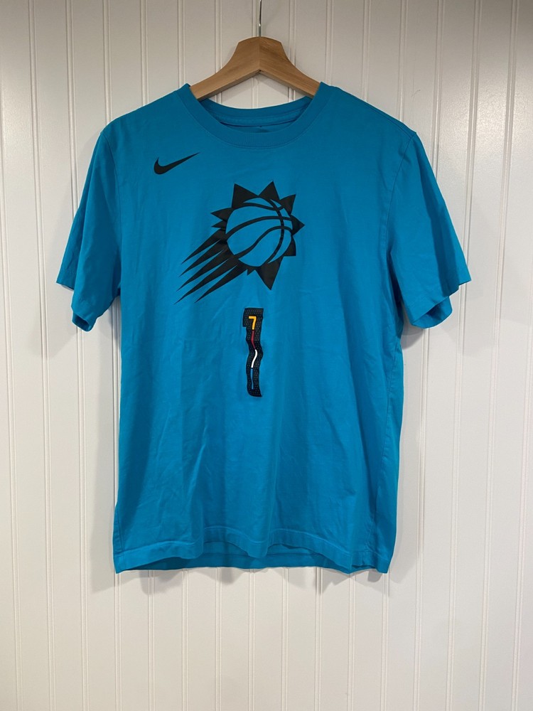 Nike NBA Phoenix Suns Devin Booker #1 City Edition Jersey Shirt Turquoise MED