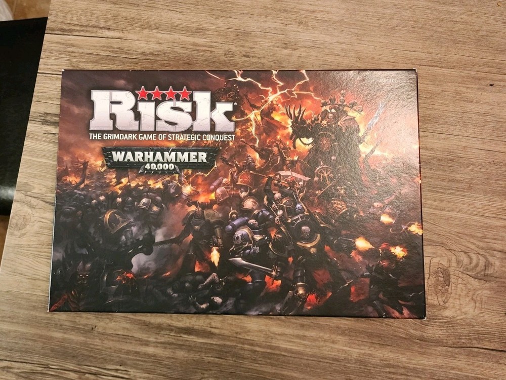 Warhammer 40K Risk Strategy Board Game - Incomplete