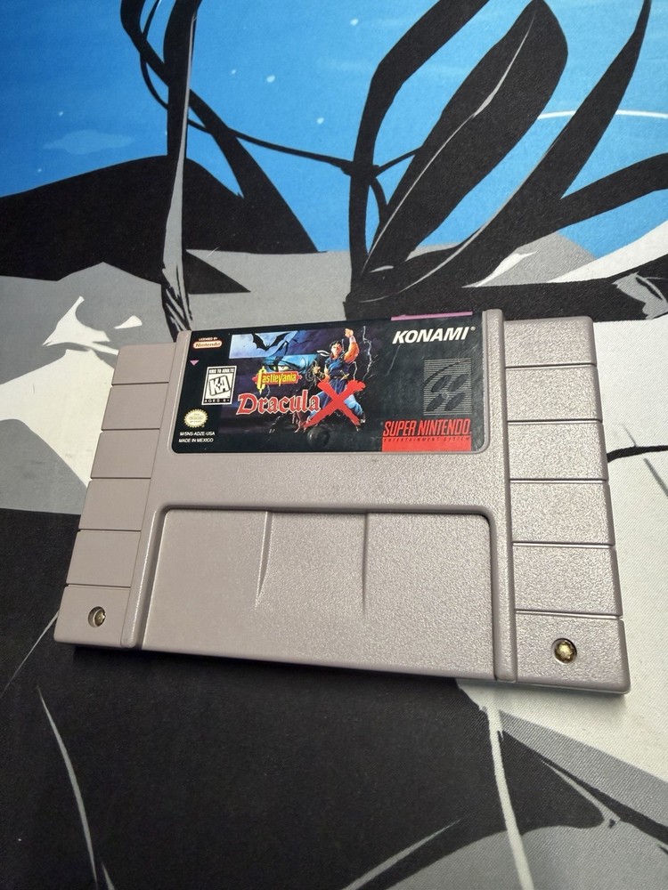 Castlevania: Dracula X (SNES, 1995) (NTSC-U/C) (See Description)