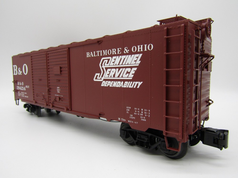 Atlas O 40' 1937 AAR Double-Door Box Car - B&O 294214 3-Rail