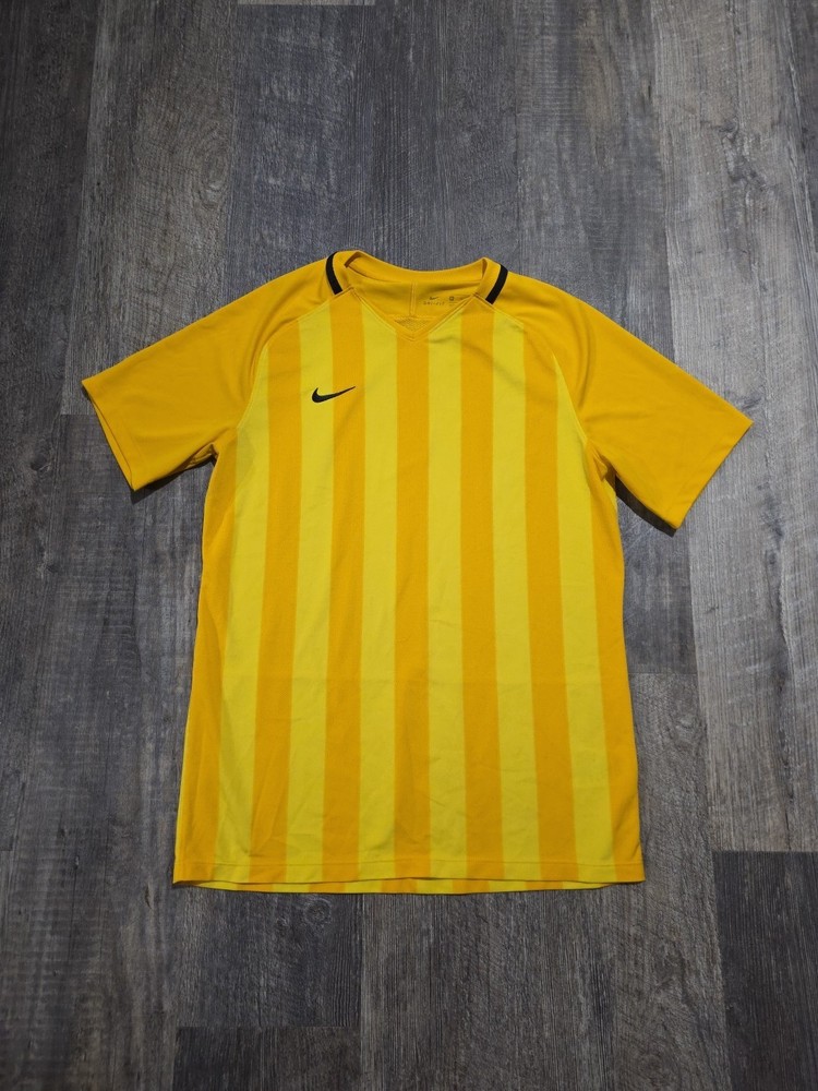 Nike Dri-Fit Men's Size Medium Yellow and Black Jersey