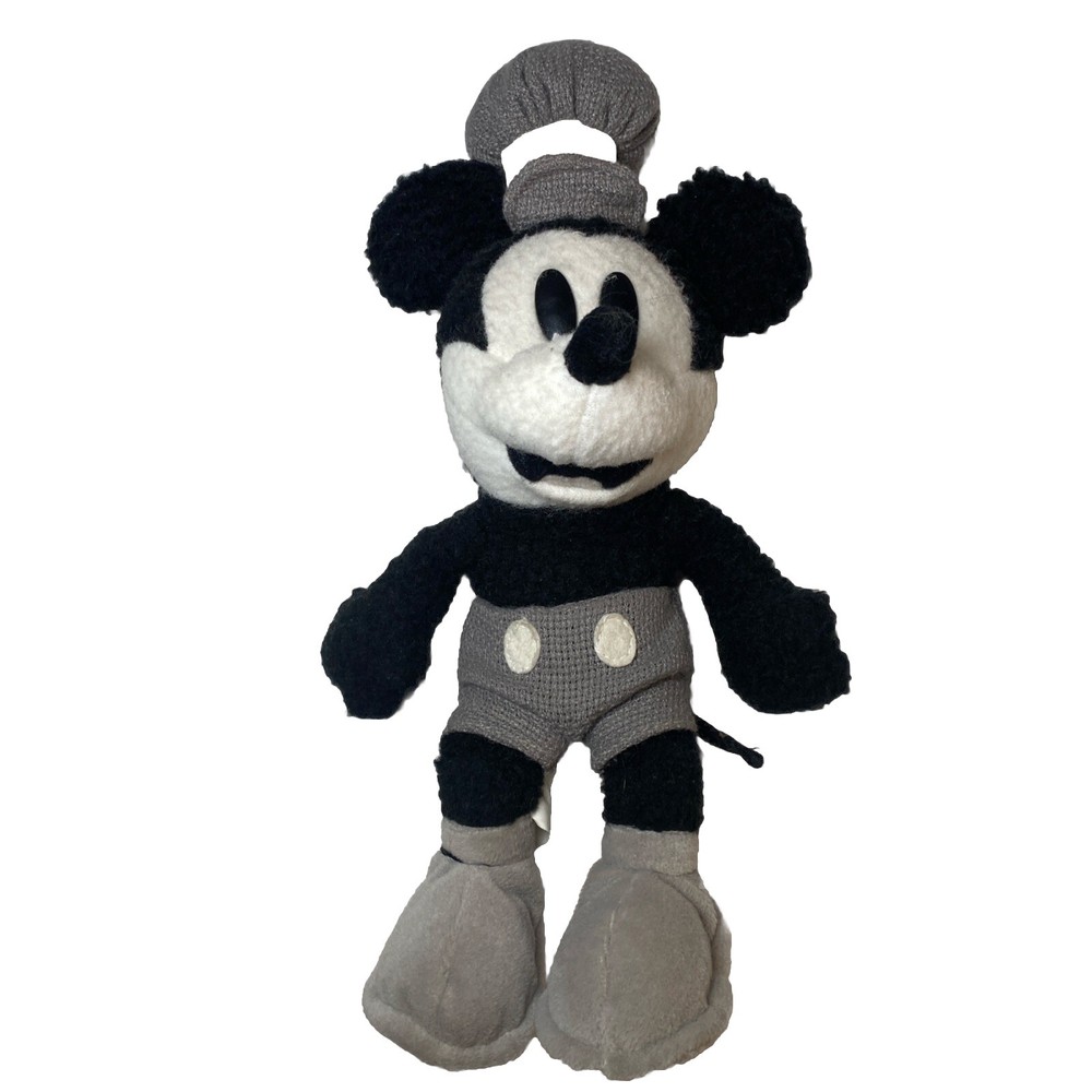 Disney Steamboat Willie Mickey Mouse Plushy 2000