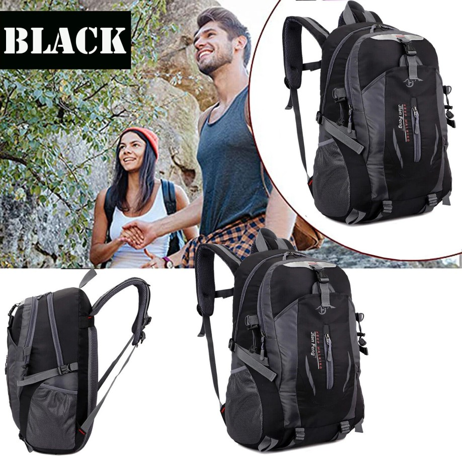 40L Men Women Travel Backpack Rucksack Camping Laptop Hiking School Book Bag**