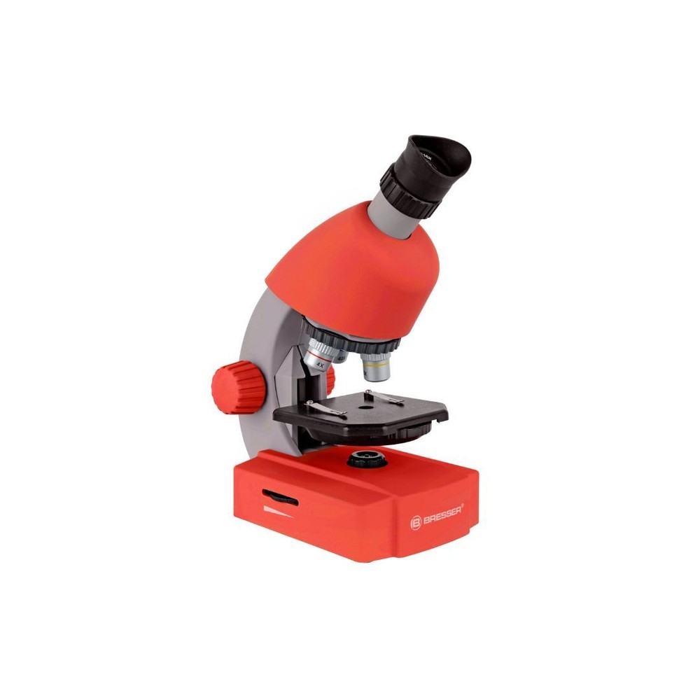 Junior Microscope 40x-640x Red - Bresser