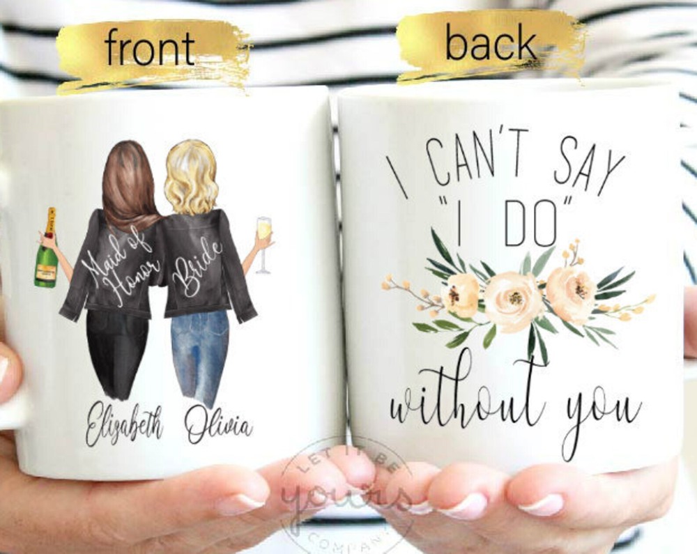 Maid Of Honor Proposal Maid Of Honor Mug Personalized Maid Of Honor Mug Will You