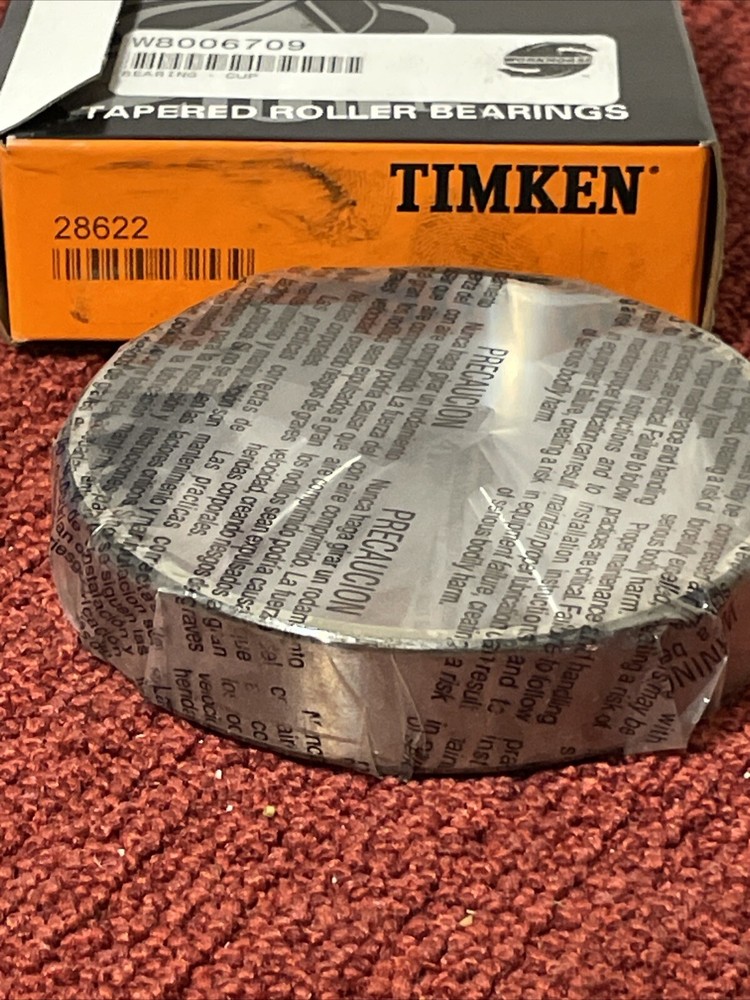 Timken Workhorse Cup Bearing 28622 W8006709 Heavy Duty