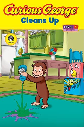 Curious George Cleans Up by Joe Fallon