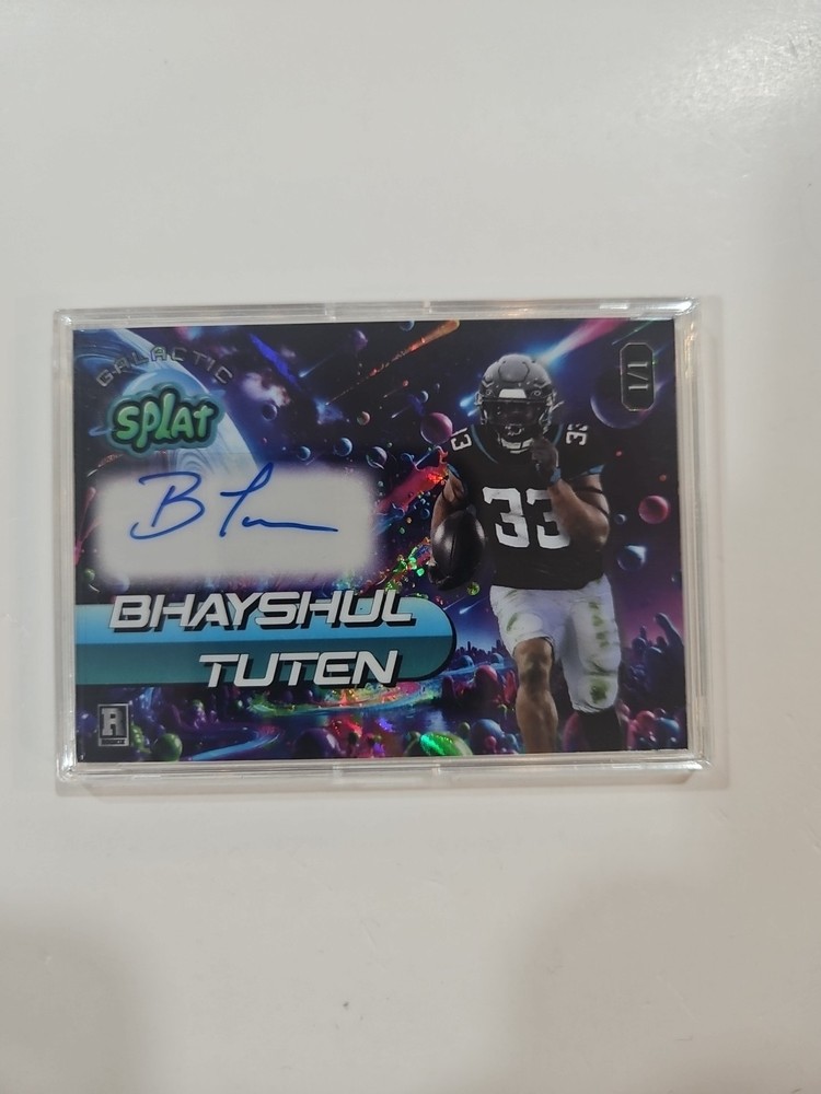 2025 Wild Card Galactic Splat Bhayshul Tuten Auto 1/1