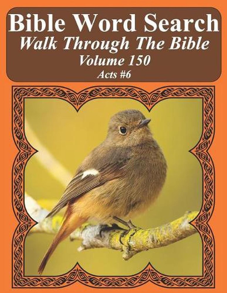 Bible Word Search Walk Through The Bible Volume 150: Acts #6 Extra Large Print b