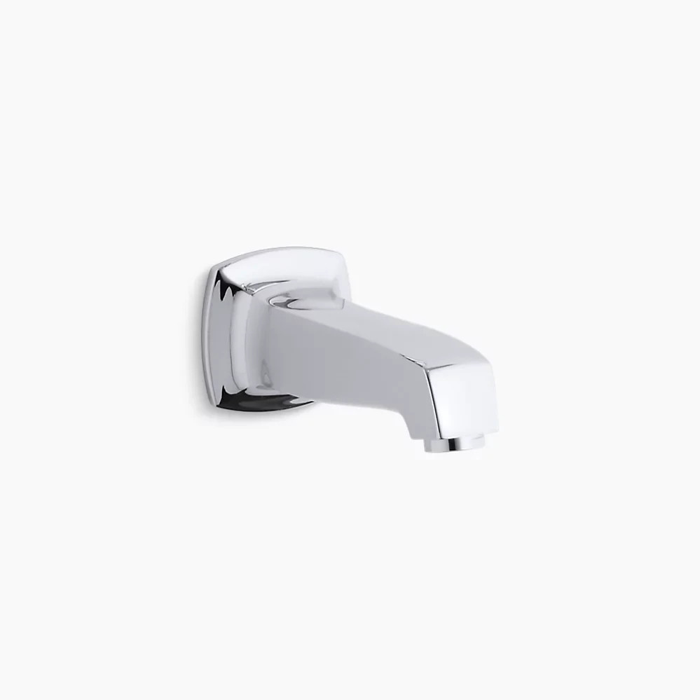 Kohler Margaux K-16246-CP Wall Mount Non-Diverter Bath Spout - Polished Chrome