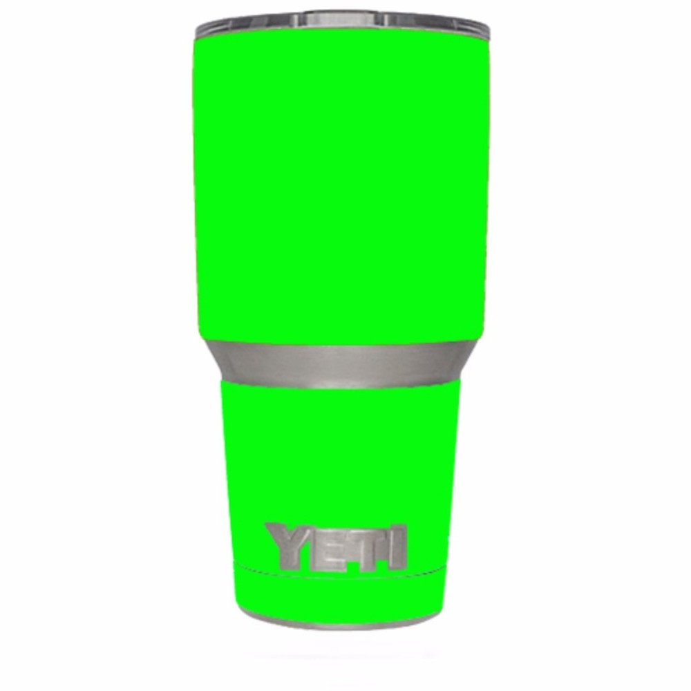 Skin Decal for Yeti 30 oz Rambler Tumbler / Dull Green