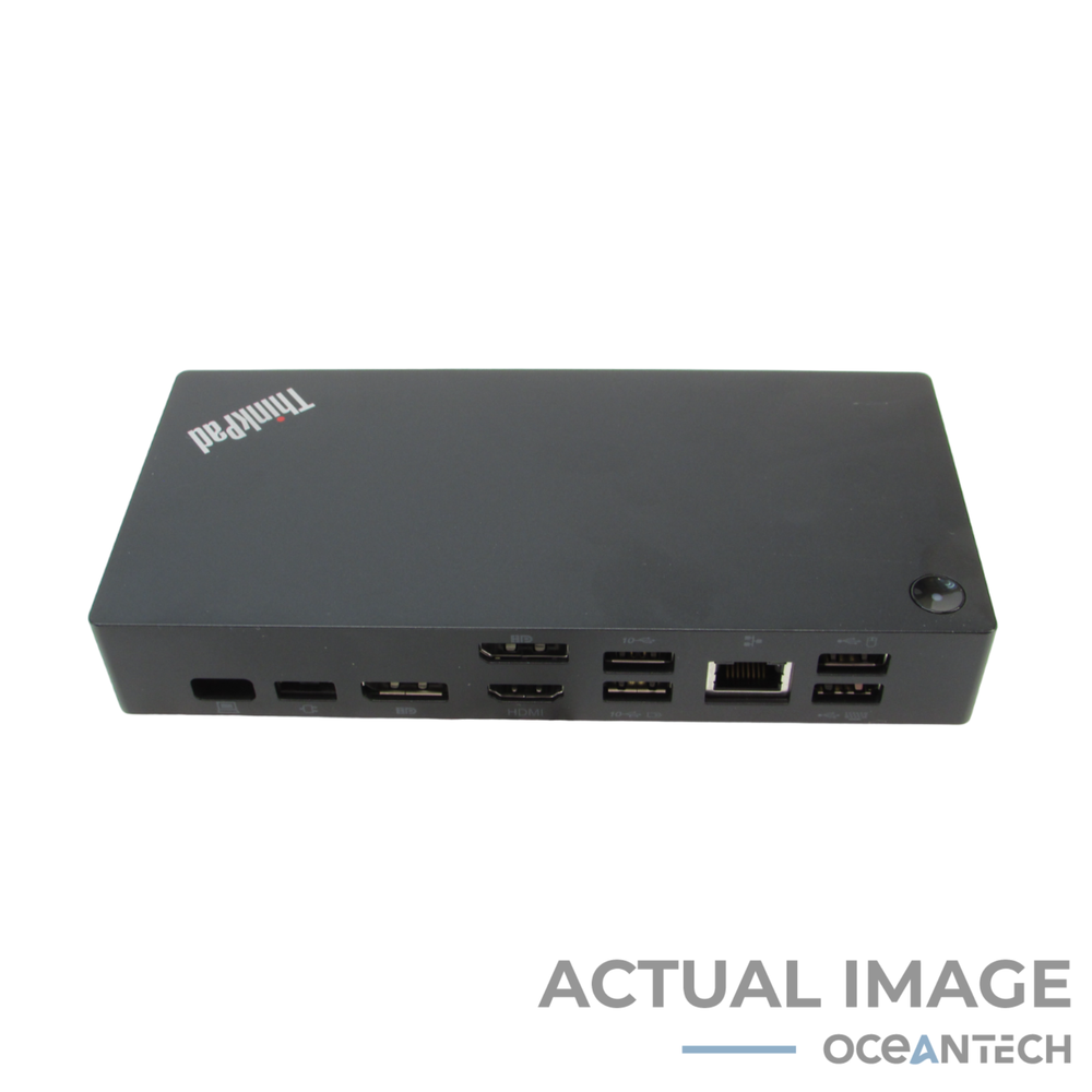 Lenovo ThinkPad Universal USB-C LDA-KP 40AY Docking Station Without AC Adapter