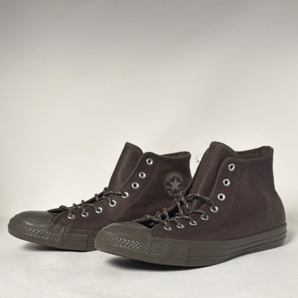 Converse Chuck Taylor All Star Leather High Top Brown Men's Sneakers