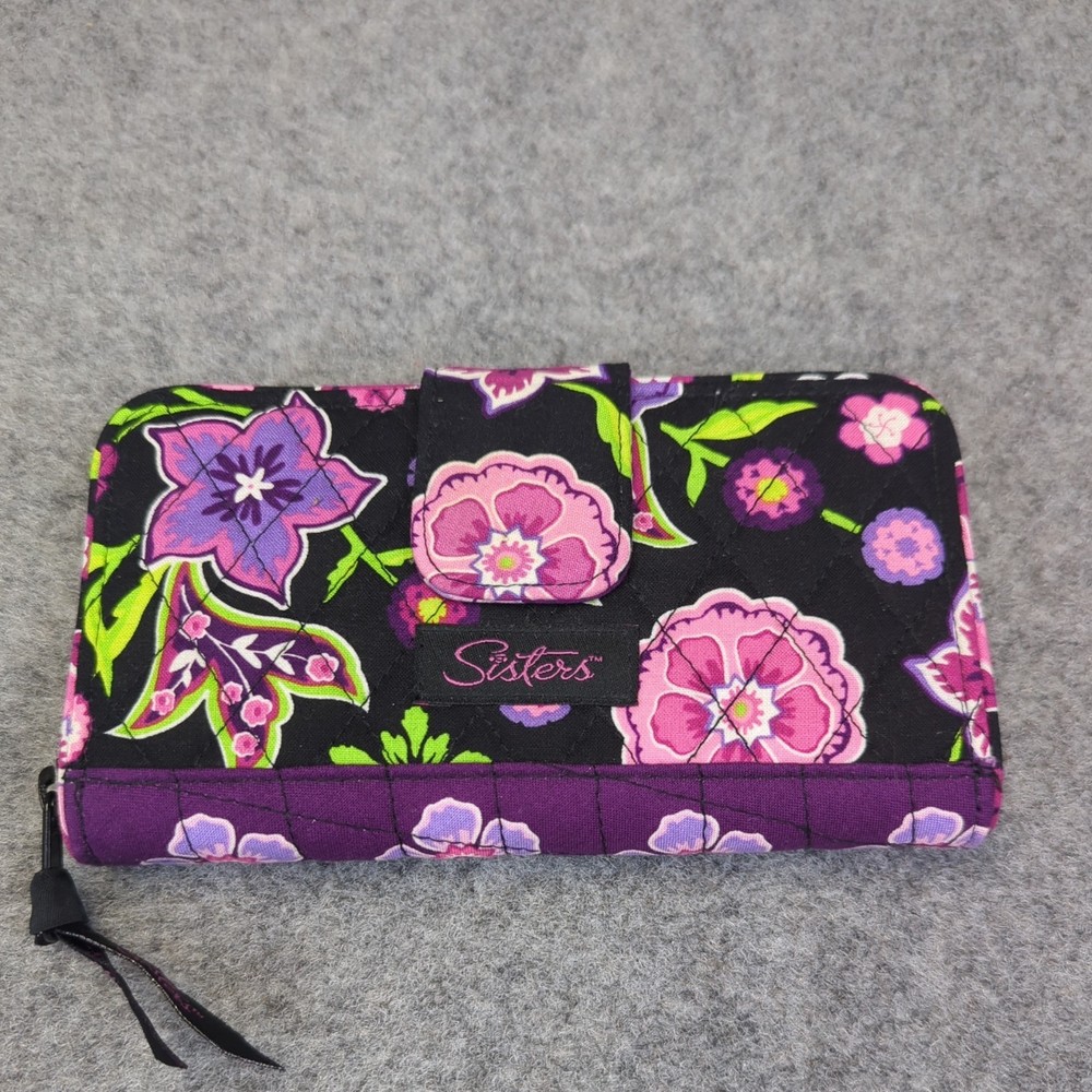 Longaberger RARE Sisters Zip It Wallet new mint