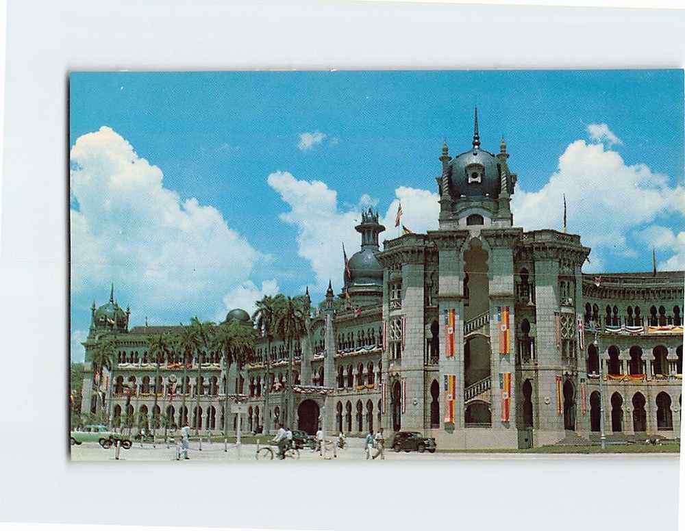 Postcard Railway Administration Building Kuala Lumpur Malaysia